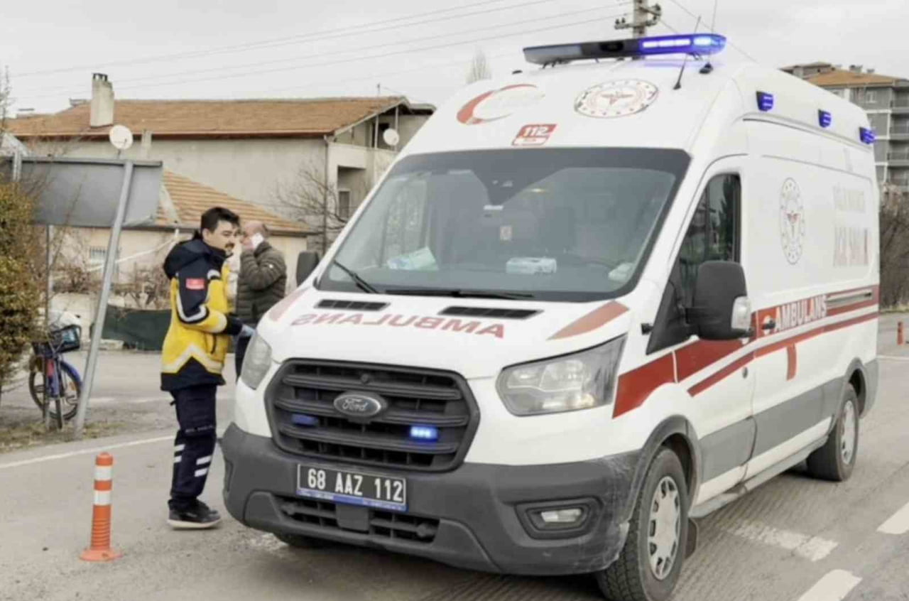 AKSARAY’DA KAMYONETİN BİSİKLETE ÇARPMASI SONUCU MEYDANA GELEN TRAFİK KAZASINDA BİSİKLET SÜRÜCÜSÜ...
