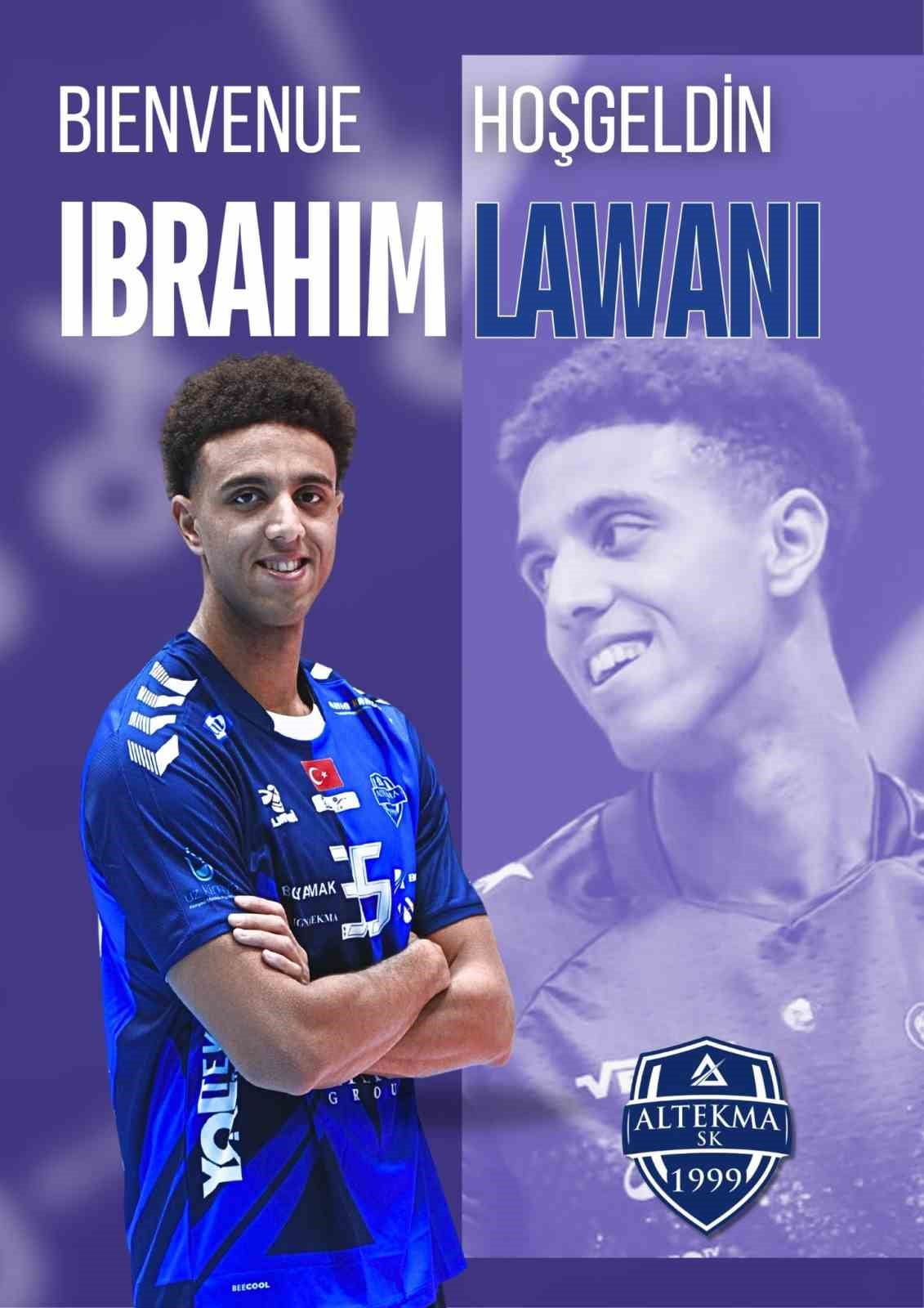 ALTEKMA, SON OLARAK PRİSMA TARANTO VOLLEY FORMASI GİYEN 24 YAŞINDAKİ PASÖR ÇAPRAZI İBRAHİM...