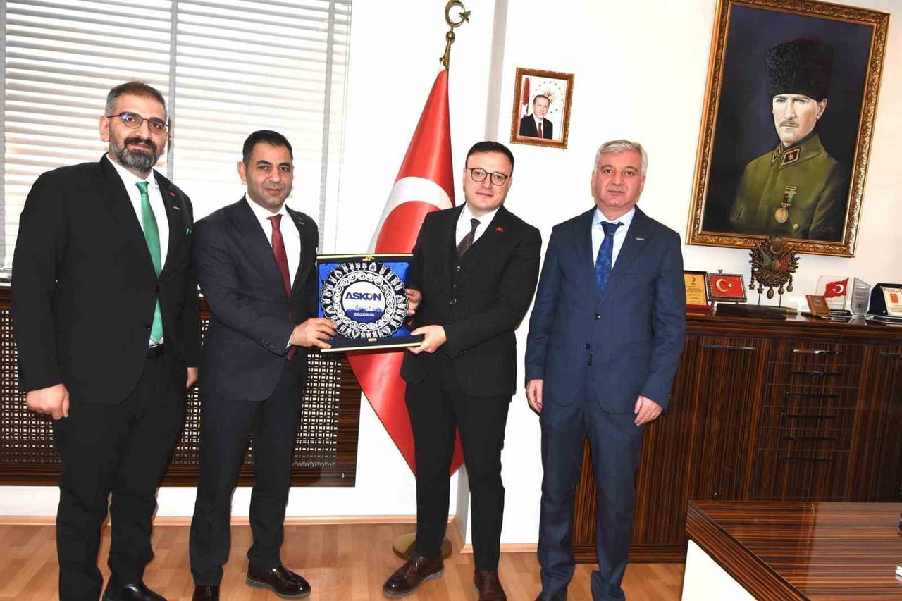 ANADOLU ASLANLARI İŞADAMLARI DERNEĞİ (ASKON) ERZURUM ŞUBE BAŞKANI YAVUZ SELİM TURAN, YAKUTİYE...