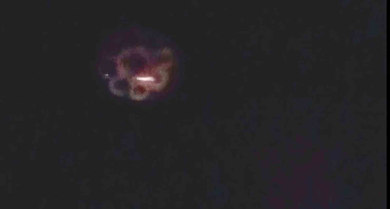 ANKARA'NIN GÜDÜL İLÇESİNDE İKİ ARKADAŞ, GÖKYÜZÜNDE GİZEMLİ BİR CİSİM...