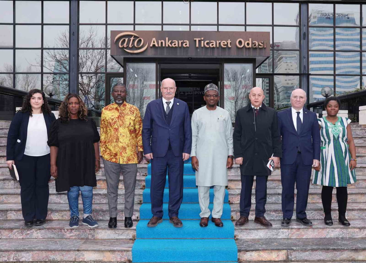 ANKARA TİCARET ODASI (ATO) YÖNETİM KURULU BAŞKANI GÜRSEL BARAN, GANA İLE TİCARETTE, SAHİP OLUNAN...