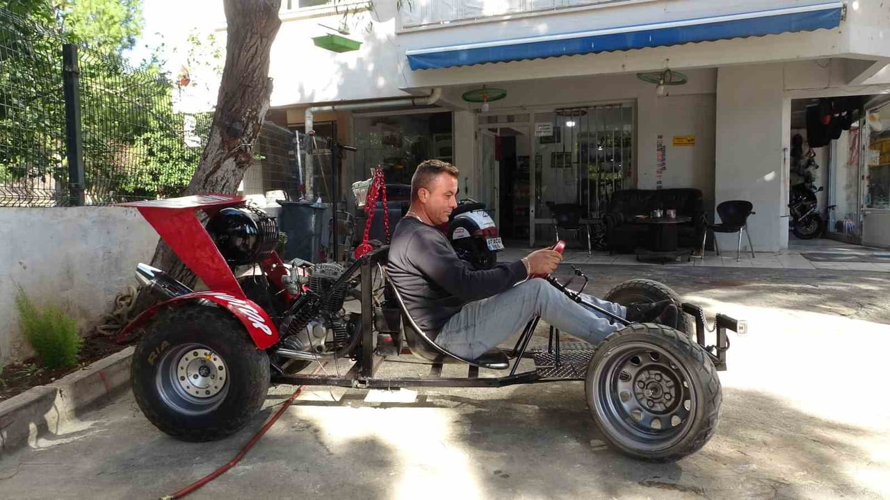 ANTALYA'DA 27 YILLIK MOTOSİKLET TAMİRCİSİ İSA YALÇIN, ARKADAŞLARININ ‘YAPAMAZSIN' SÖZLERİNE...