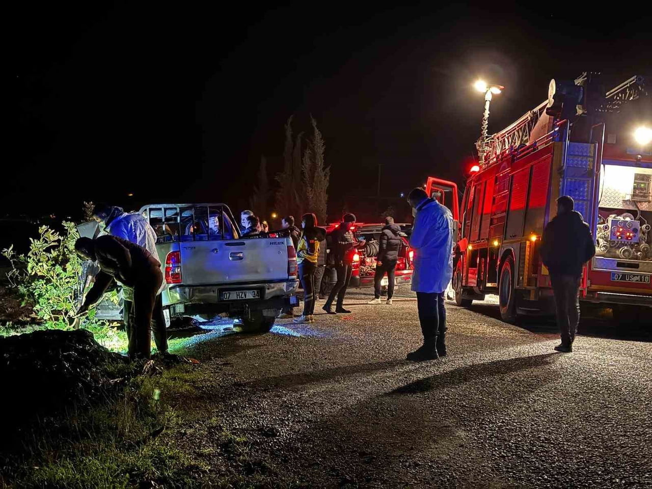 ANTALYA’NIN GAZİPAŞA İLÇESİNDE DÜN AKŞAM ARAÇ İÇERİSİNDE YANMIŞ HALDE BİR ERKEK CESEDİ...