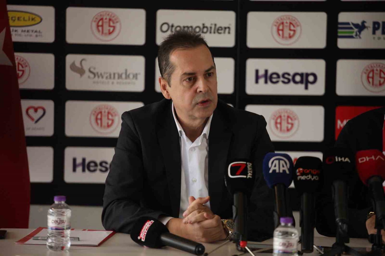 ANTALYASPOR BAŞKANI RIZA PERÇİN