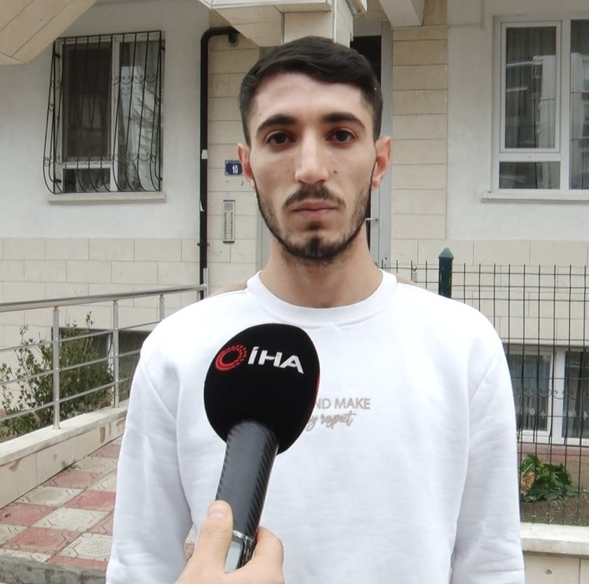 APARTMAN YÖNETİCİSİ İSMAİL ALTAY "BİNANIN ALT KATINDA SU DEPOSU VARDI. İÇİNDE POMPA YOKTU. BİZDE...