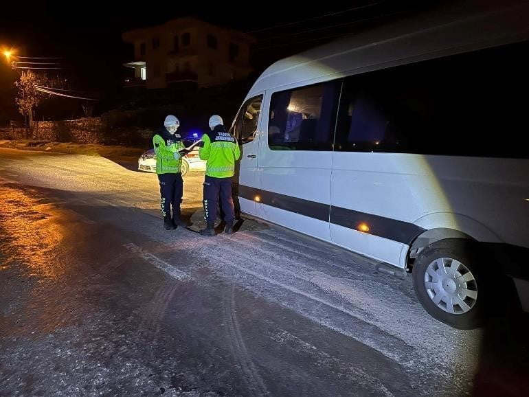 ARALIK AYINDA AYDIN'DA 29 BİN 83 ARACA İŞLEM YAPILDI