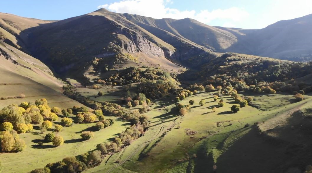 ARTVİN’İN ARDANUÇ İLÇESİNDE ÇIĞ FELAKETİNİN YAŞANDIĞI AKSU YAYLASI’NIN SONBAHAR AYLARINDA ÇEKİLMİŞ...
