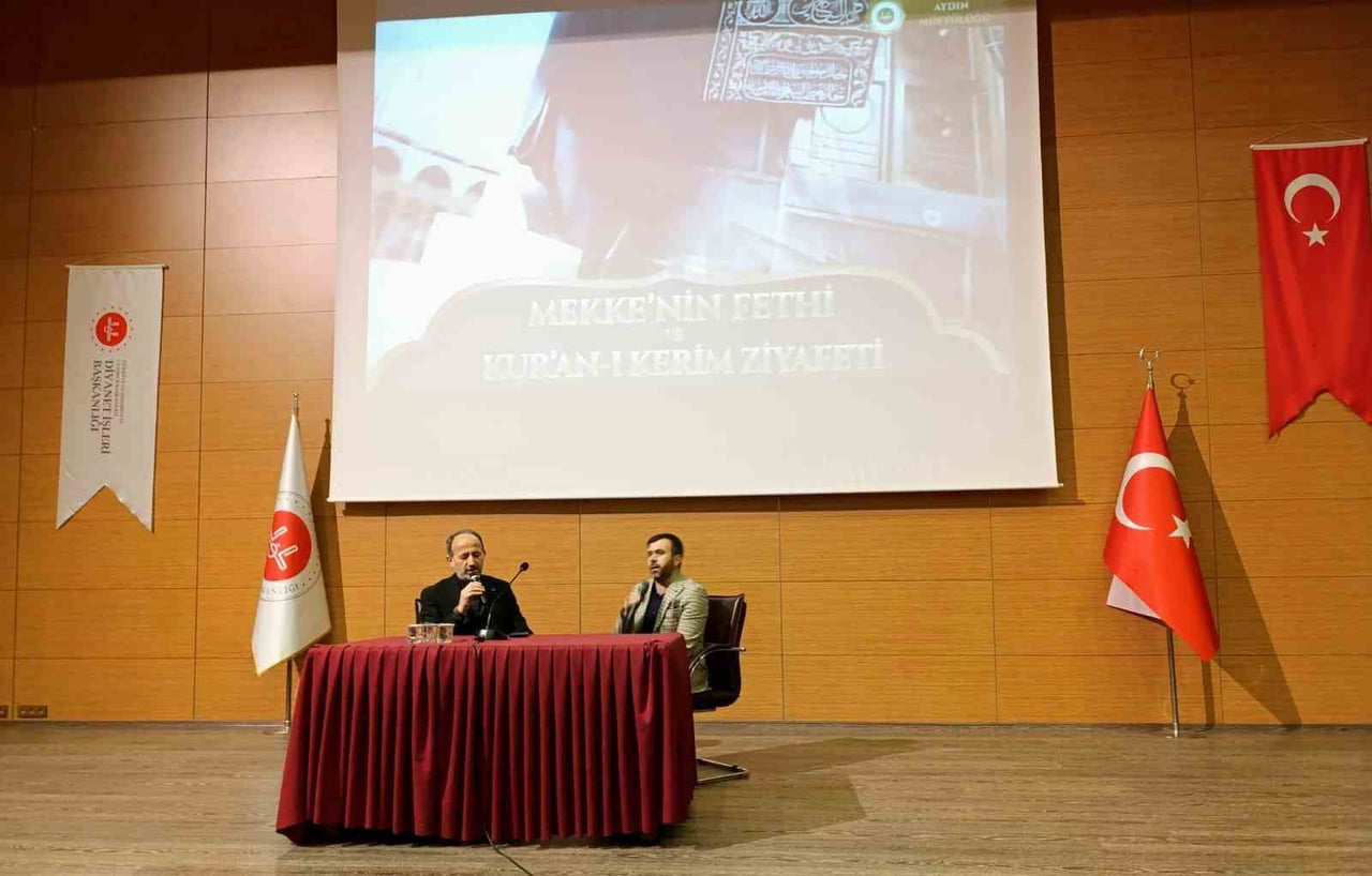 AYDIN'IN EFELER İLÇESİNDE 'HZ. PEYGAMBERİN DOĞUMUNUN 1500. YILINDA, MEKKE’NİN FETHİ VE KUR’AN...