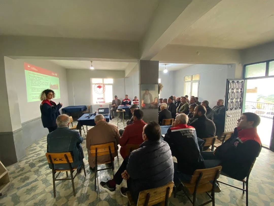 AYDIN İL TARIM VE ORMAN MÜDÜRLÜĞÜ TARAFINDAN BAŞLATILAN 'TARIM SAHADA' ÇALIŞMALARI YENİ YILDA DA...
