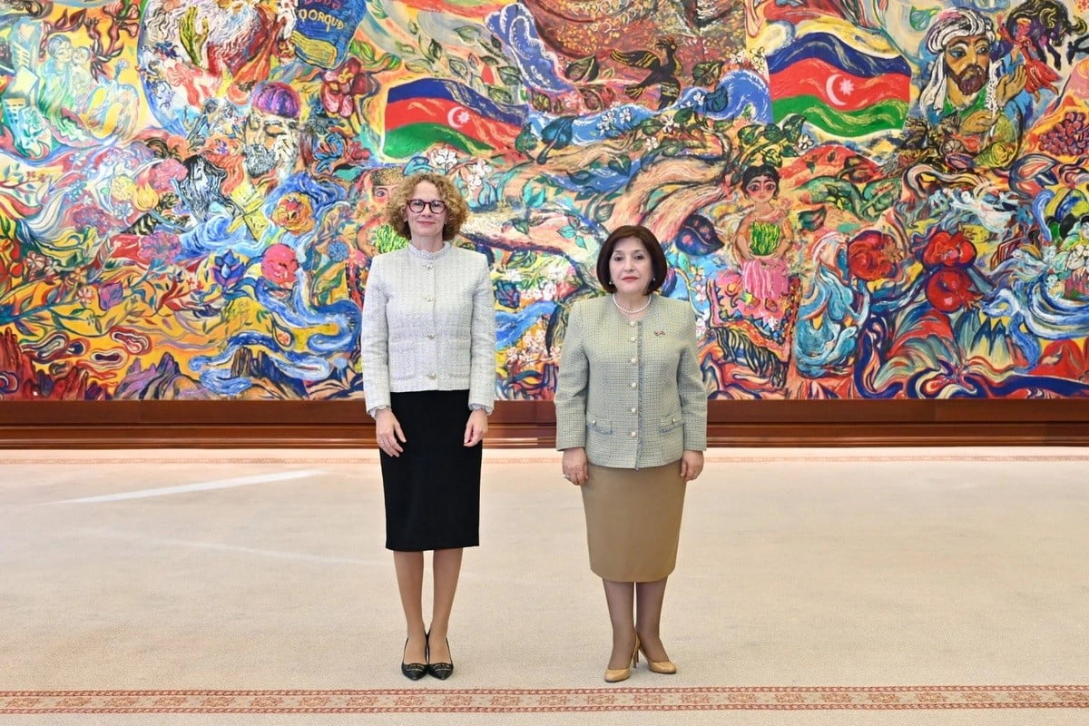 BAKÜ (İHA) - NATO GENEL SEKRETER YARDIMCISI RADMİLA SHEKERİNSKA, AZERBAYCAN’IN BAŞKENTİ BAKÜ’DEKİ...