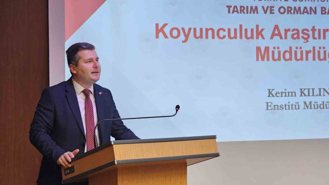 BANDIRMA KOYUNCULUK ARAŞTIRMA ENSTİTÜSÜ MÜDÜRÜ KERİM KILINÇ'IN KONUŞMASI