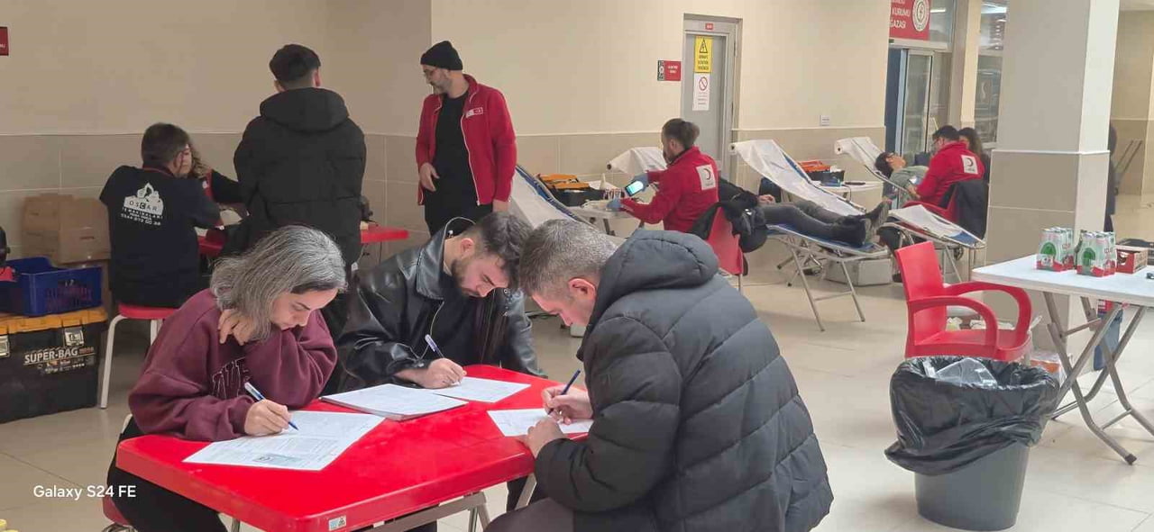 BARTIN'DA 52 ÜNİTE KAN BAĞIŞI YAPILDI