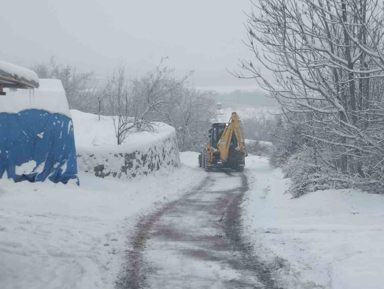 BATTALGAZİ’DE KAR SEFERBERLİĞİ
