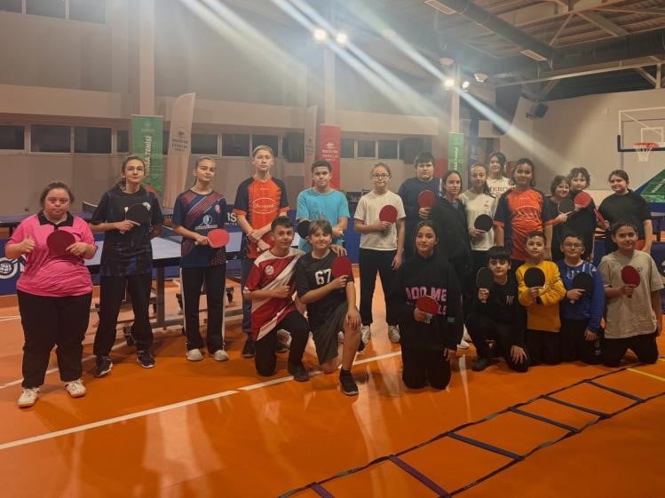 BİLECİK'TE MASA TENİSİNDE HEDEF BAŞARI