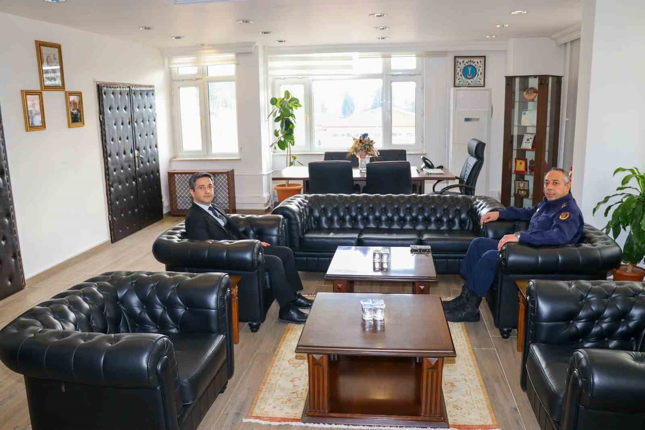 BİLECİK’TE KURUM MÜDÜRLERİNDEN JANDARMA KOMUTANI VANLI’YA ZİYARET