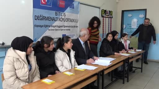 Bitlisli köy okulu öğrencilerine Avrupa yolu açıldı