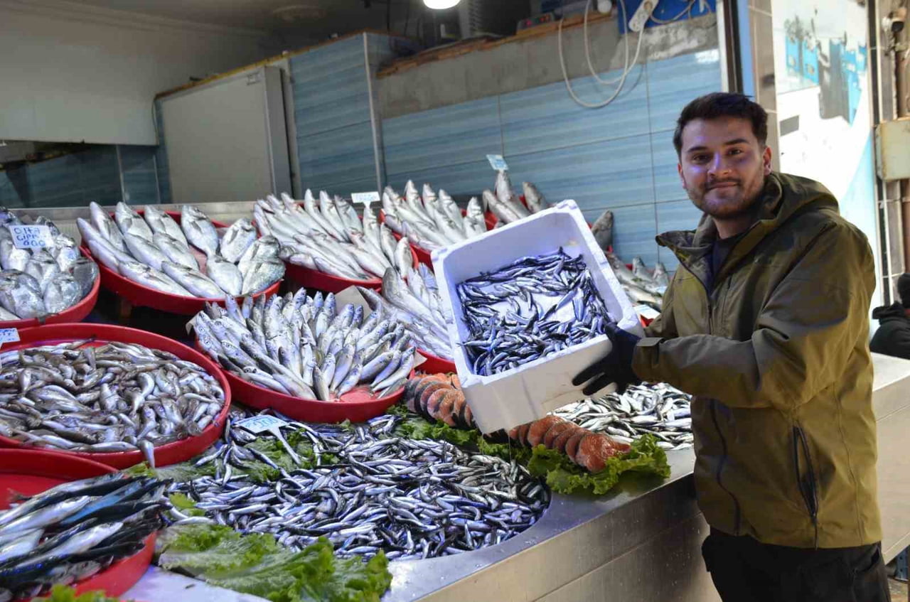 BU YIL TEZGAHLARIN YILDIZI PALAMUT YERİNE KARADENİZ HAMSİSİ OLDU