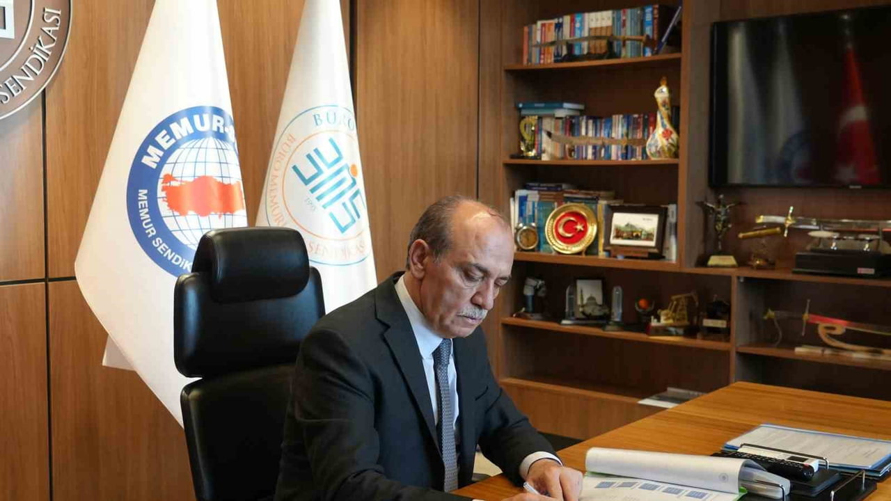 BÜRO MEMUR SEN GENEL BAŞKANI YUSUF YAZGAN