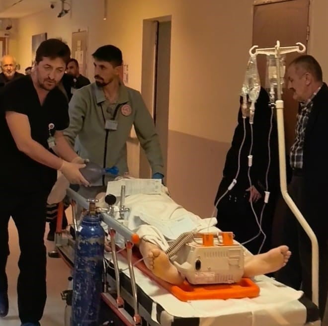 BURSA'NIN İNEGÖL İLÇESİNDE FAALİYET GÖSTEREN BİR TEKSTİL FABRİKASINDA MEYDANA GELEN OLAYDA...