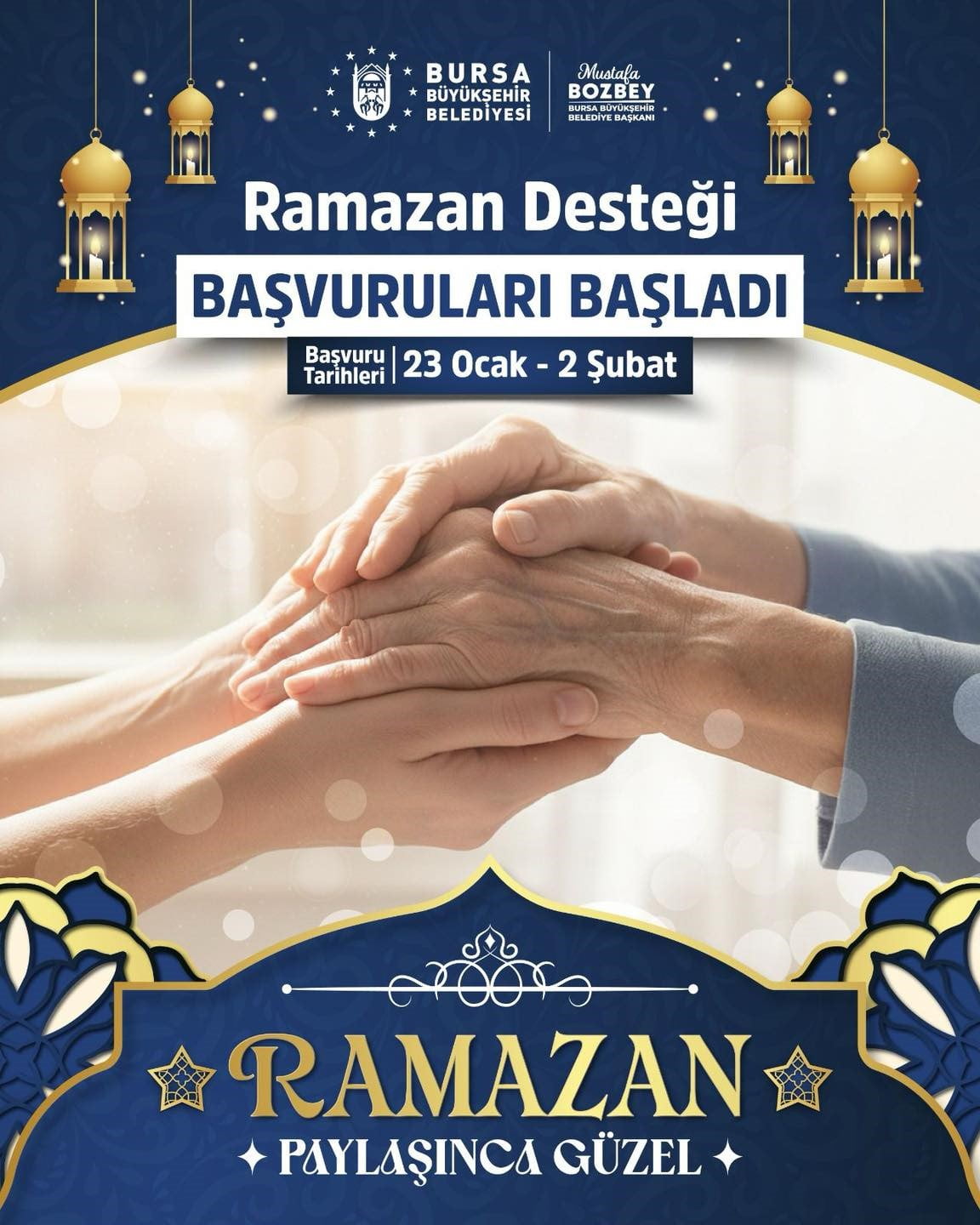 BURSA BÜYÜKŞEHİR'DEN ‘RAMAZAN DESTEĞİ'
