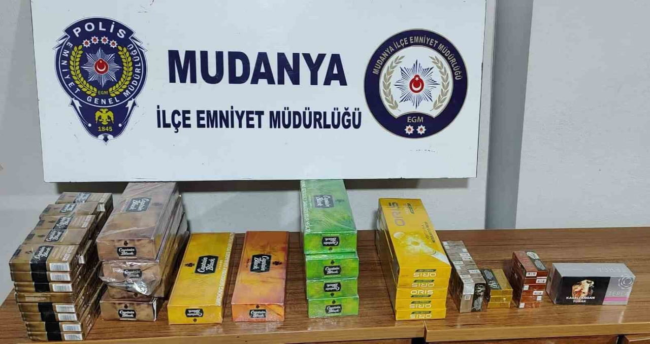 BURSA EMNİYET MÜDÜRLÜĞÜ EKİPLERİNCE MUDANYA İLÇESİNDE KAÇAKÇILIĞIN ÖNLENMESİNE YÖNELİK YÜRÜTÜLEN...