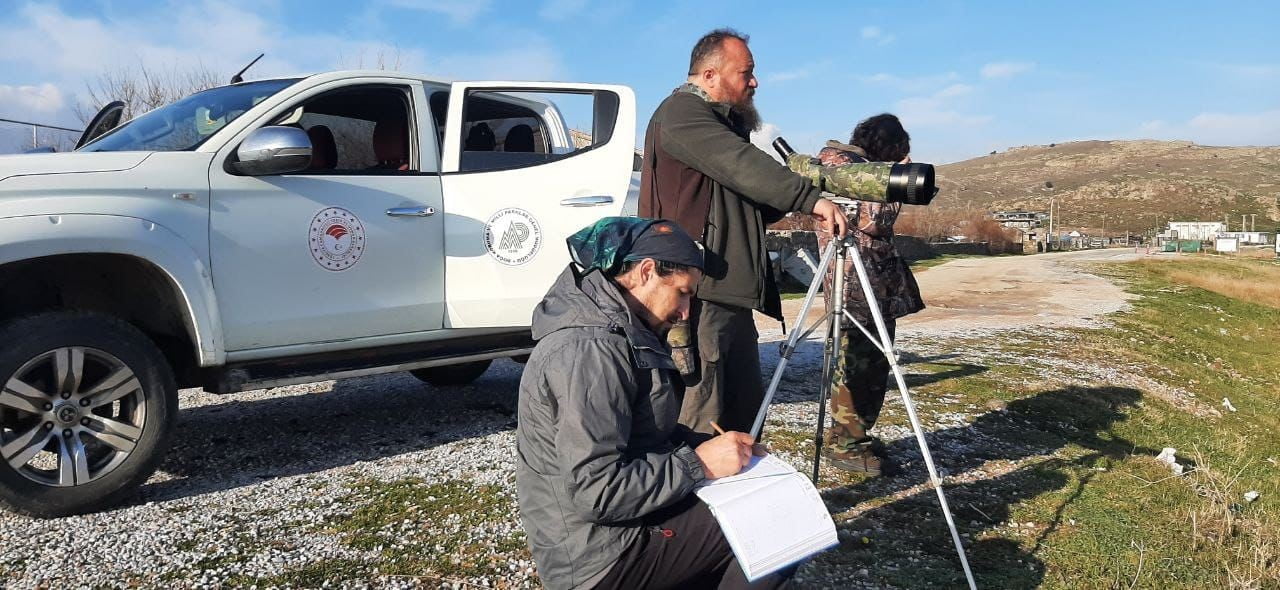 ÇANAKKALE'DE DOĞA KORUMA VE MİLLİ PARKLAR MÜDÜRLÜĞÜ(DKMP) EKİPLERİ TARAFINDAN 2026 KIŞ ORTASI SU...