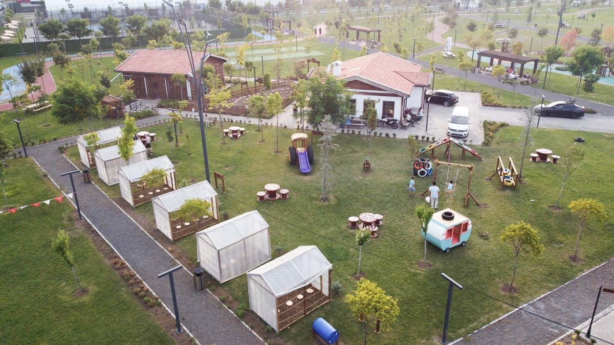 CANİK BELEDİYE BAŞKANI İBRAHİM SANDIKÇI, ÖDÜLLÜ CANİK SIFIR ATIK KÖYÜ'NDE 29 BİN 372 ÇOCUK VE...