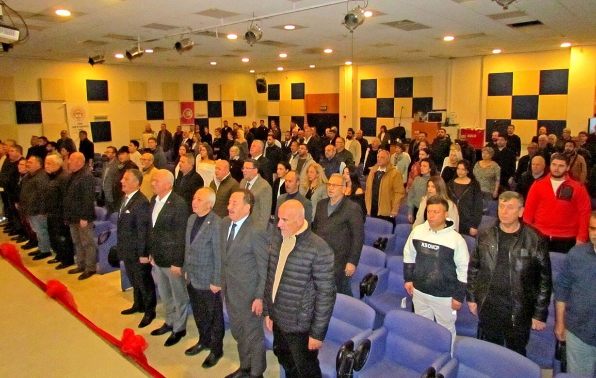 ÇEŞME ESNAF VE SANATKÂRLAR ODASI GENEL KURULUNDA MEVCUT BAŞKAN OSMAN RAKIP KÖFÜNCÜ, DÖRDÜNCÜ KEZ...