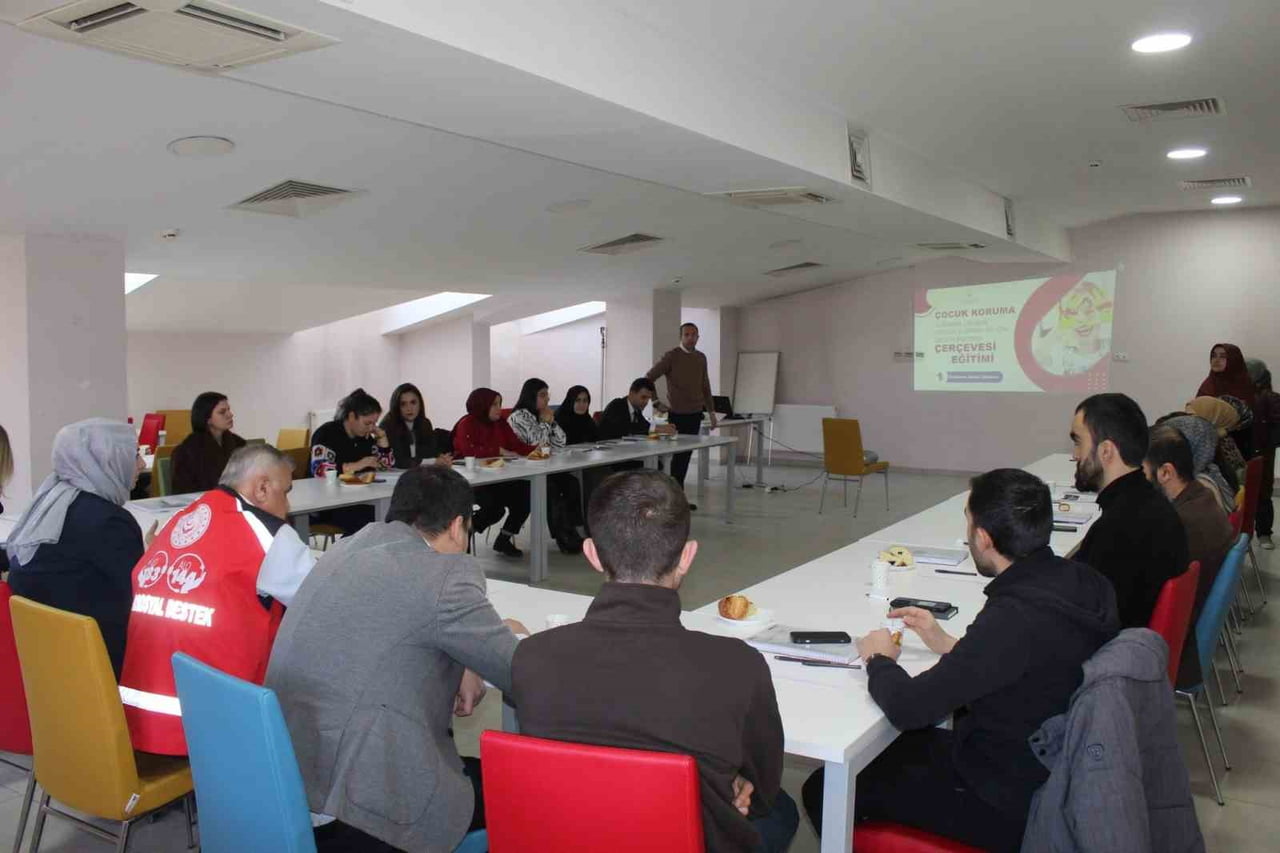 ÇOCUK KORUMA ALANINDA KARAR DESTEK MEKANİZMALARININ GÜÇLENDİRİLMESİ' KONULU EĞİTİM...