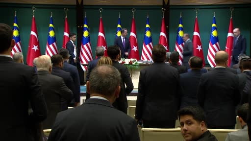 Cumhurbaşkanı Erdoğan, Malezya Başbakanı ile ortak basın toplantısında konuştu