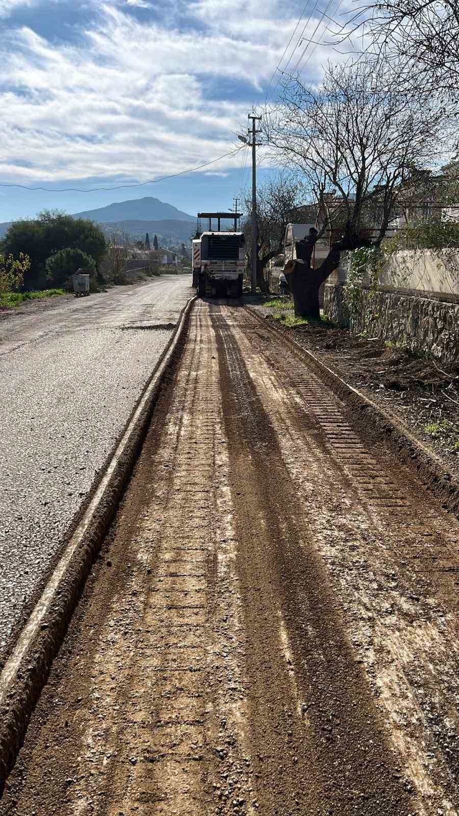 DATÇA’NIN ULAŞIM ALTYAPISI BÜYÜKŞEHİR YATIRIMLARIYLA GÜÇLENİYOR