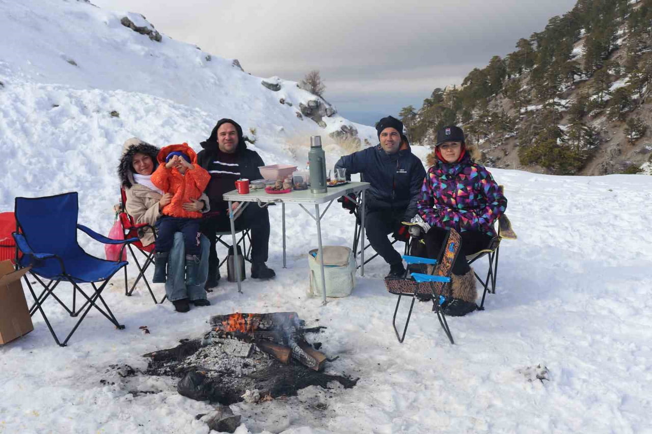 DENİZLİ NİKFER KAYAK MERKEZİ, YETERLİ KAR YAĞIŞININ OLMAMASI NEDENİYLE HENÜZ SEZONU AÇAMADI. KAYAK...
