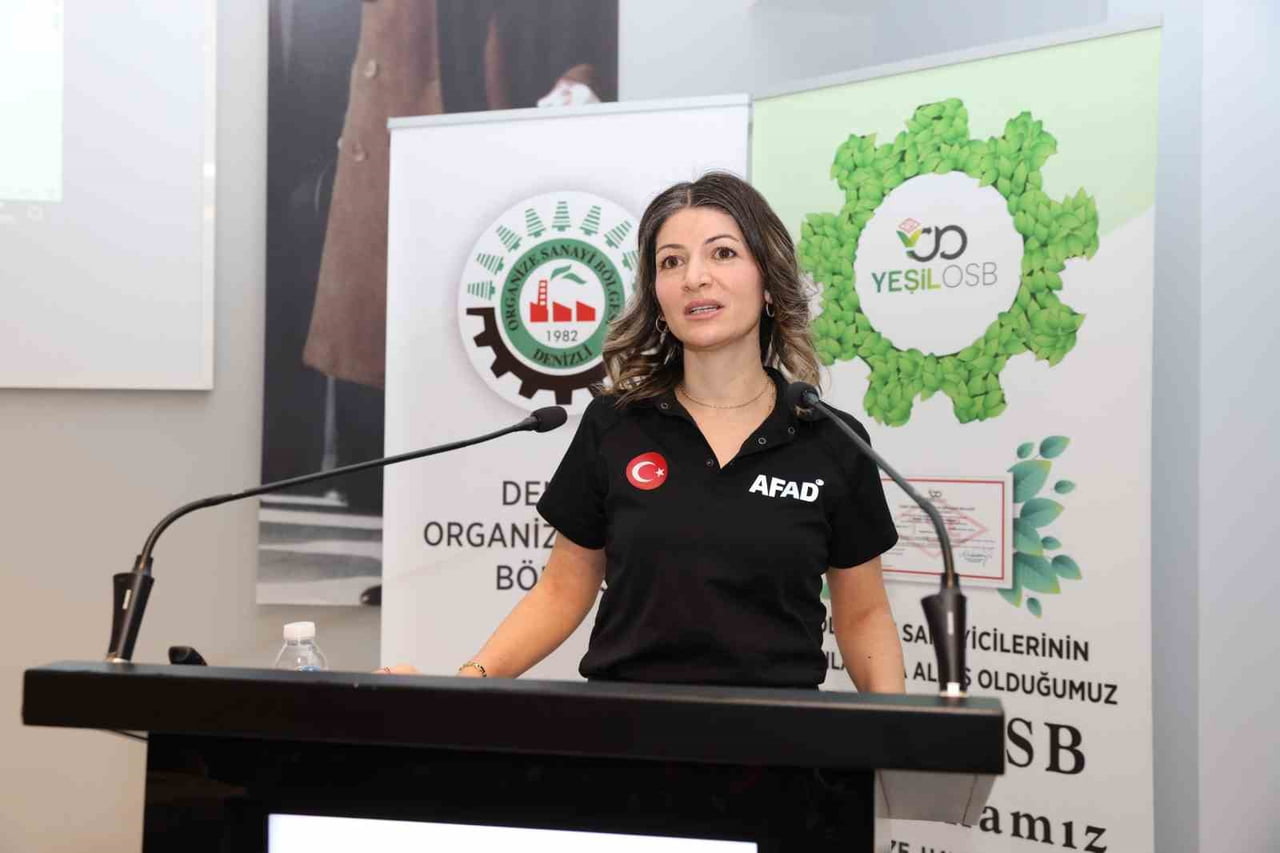 DENİZLİ ORGANİZE SANAYİ BÖLGESİ EV SAHİPLİĞİNDE SİVİL SAVUNMA PLAN EĞİTİMİ, AFET FARKINDALIK...