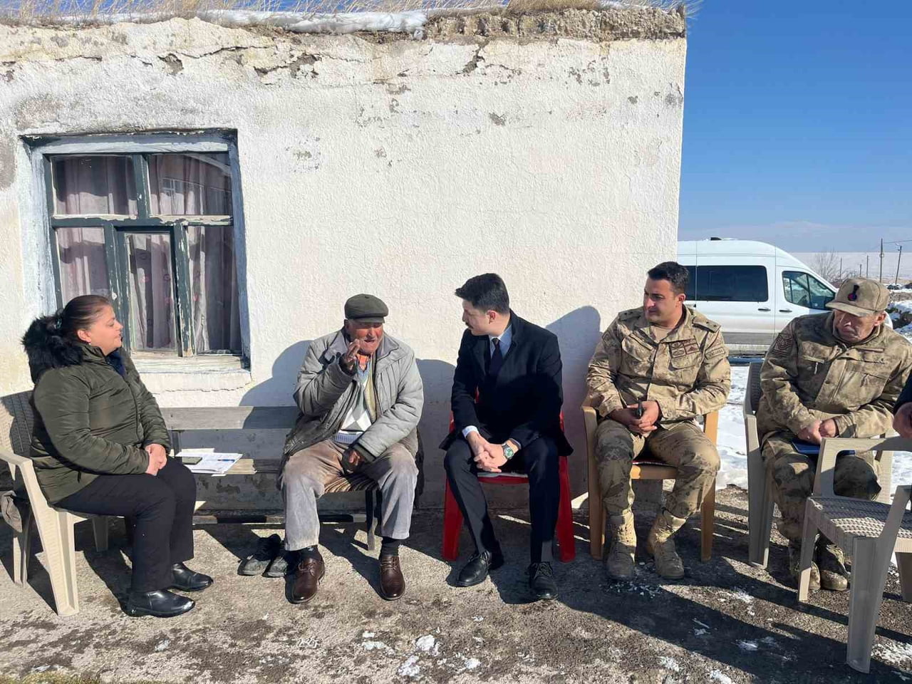 DİGOR KAYMAKAMI KAHRAMAN, ÇATAK KÖYÜNDE(KARS-İHA)