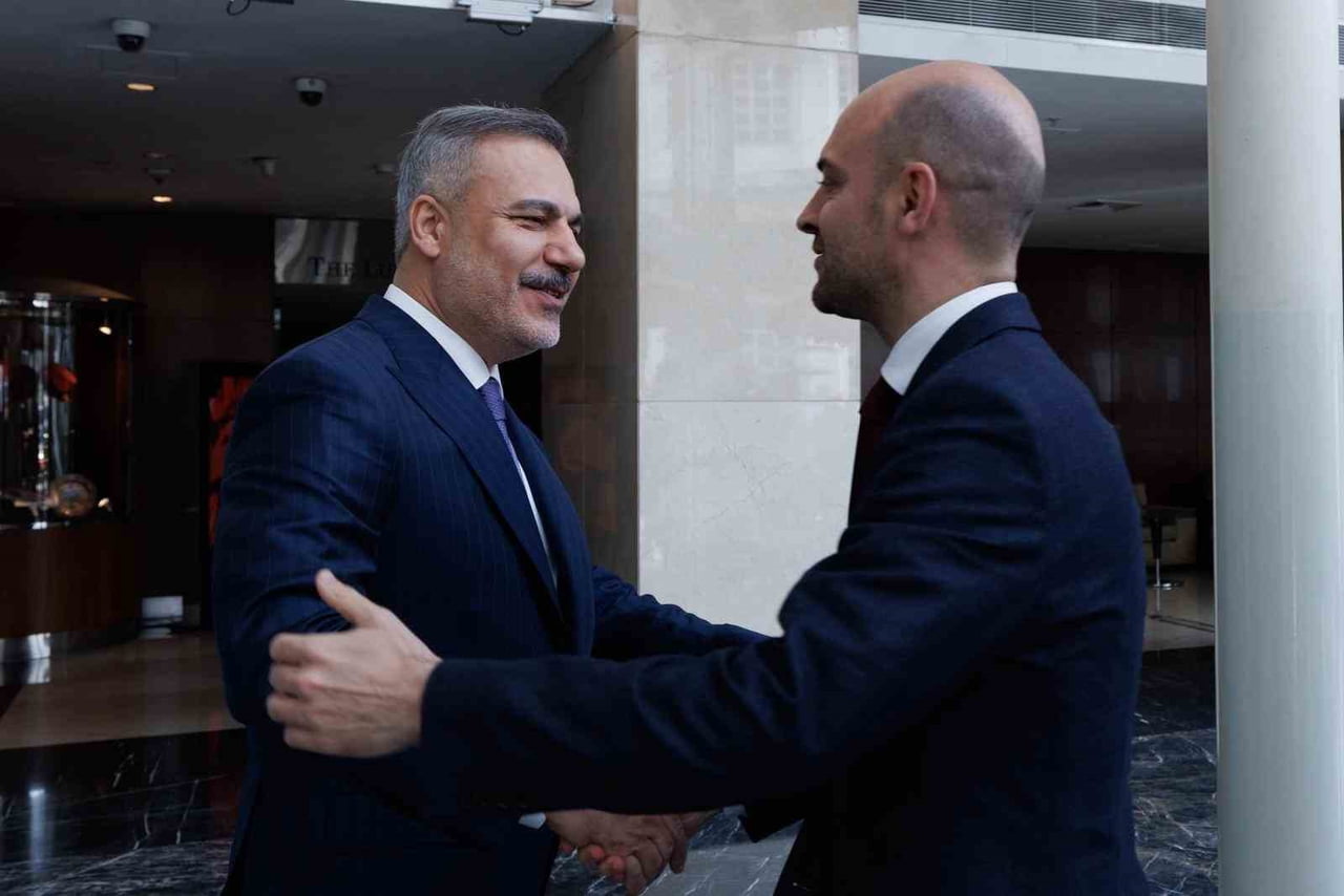 DIŞİŞLERİ BAKANI HAKAN FİDAN, FRANSIZ MEVKİDAŞI JEAN-NOEL BARROT İLE BİR ARAYA GELDİ.