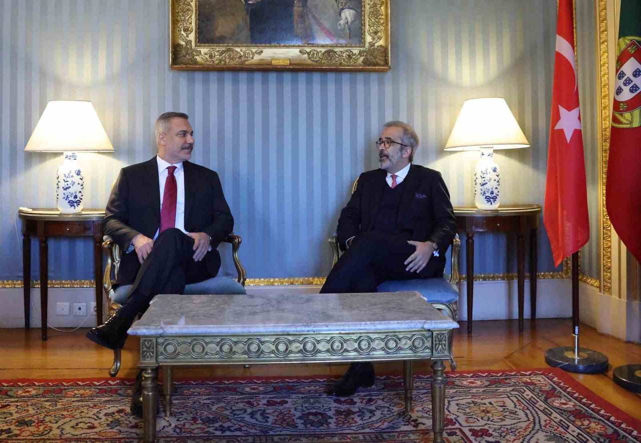 DIŞİŞLERİ BAKANI HAKAN FİDAN, PORTEKİZ DEVLET VE DIŞİŞLERİ BAKANI PAULO RANGEL İLE BAŞKENT...
