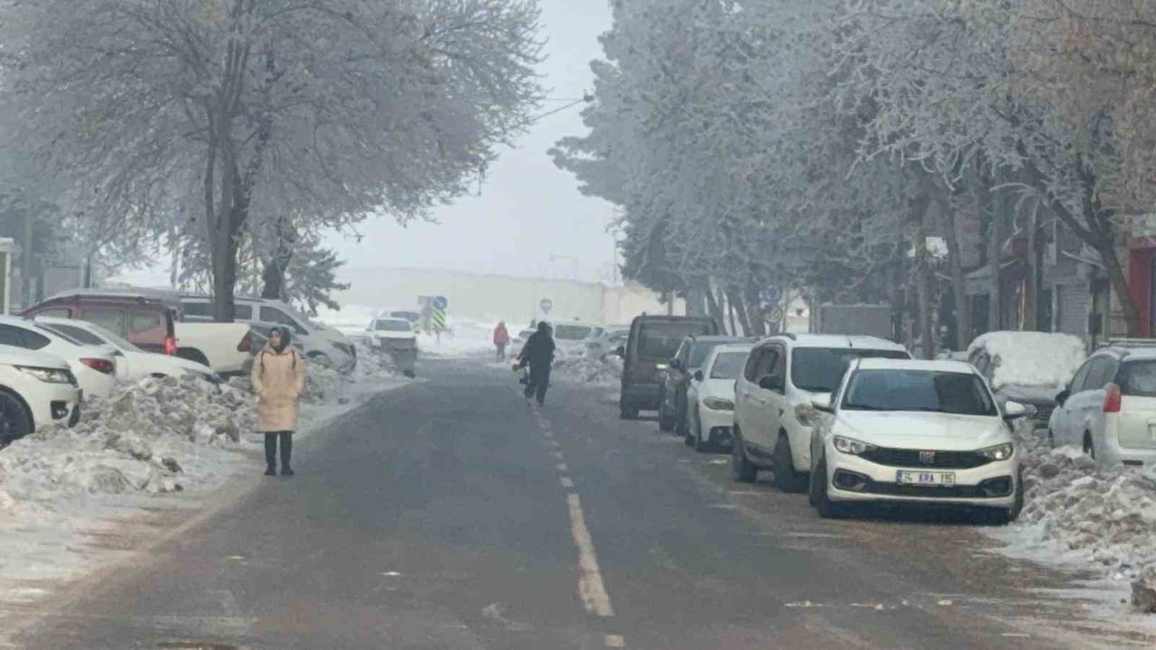 DİYARBAKIR’DA DÜN GECE SAATLERİNDE OLUŞAN SİS SABAH SAATLERİNE KADAR DEVAM ETTİ.