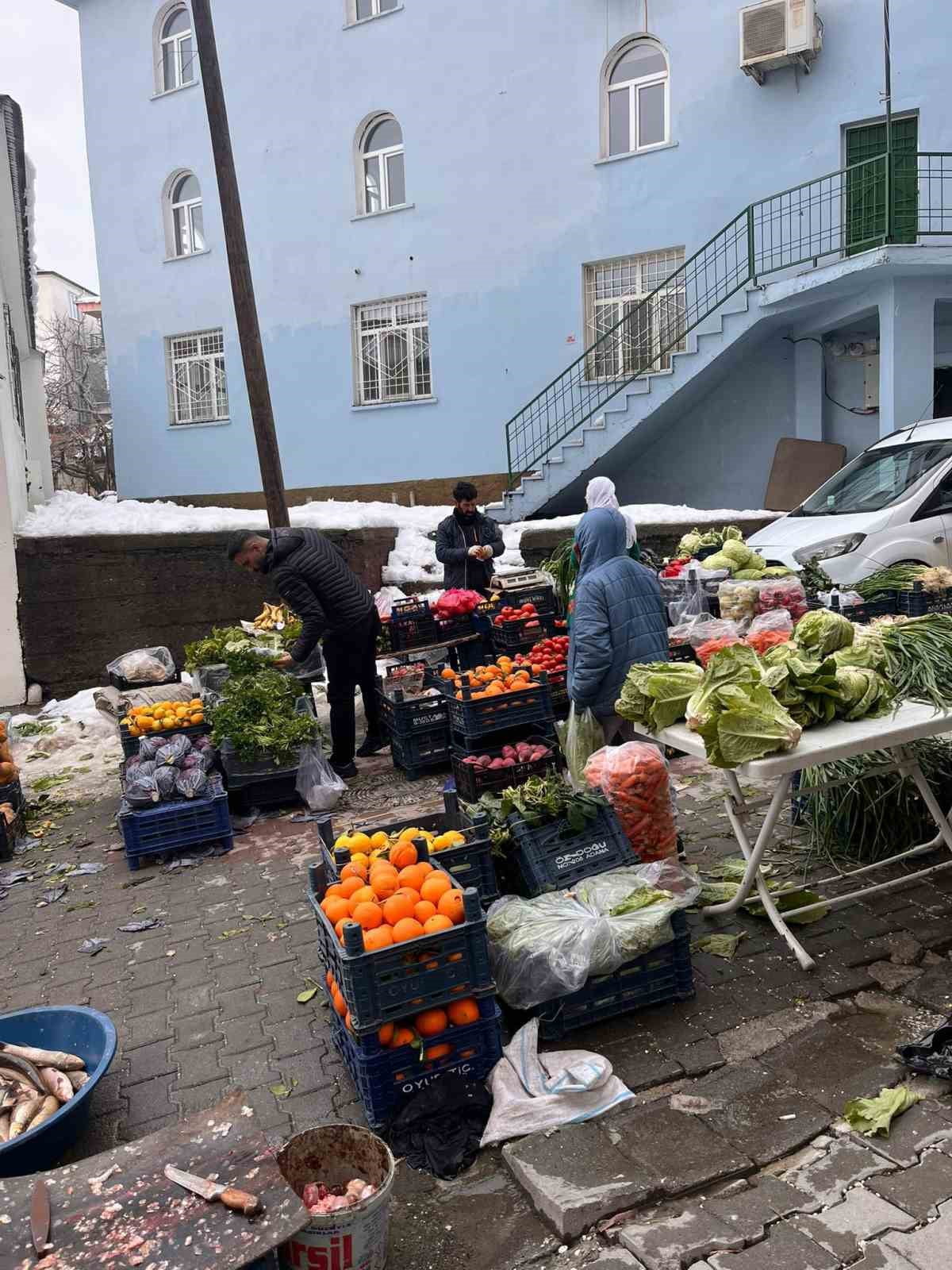 DİYARBAKIR’IN KULP İLÇESİNDE NEREDEYSE BİR AY BOYUNCA ETKİLİ OLAN KAR YAĞIŞI VE DONDURUCU...