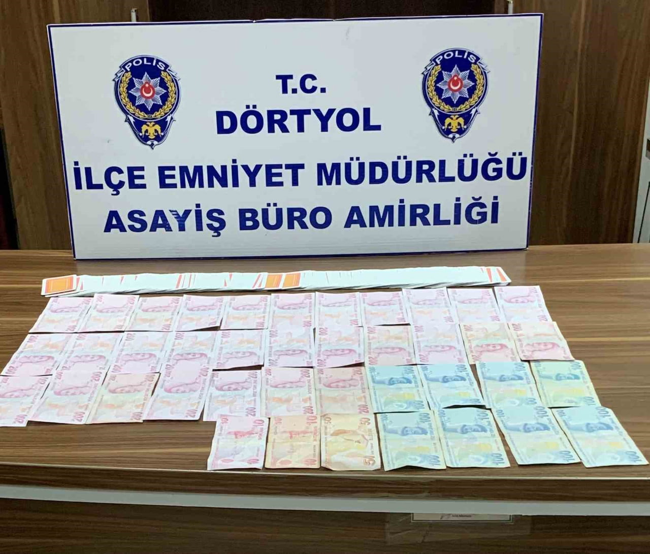 DÖRTYOL’DA KUMAR OPERASYONU: 6 KİŞİYE PARA CEZASI