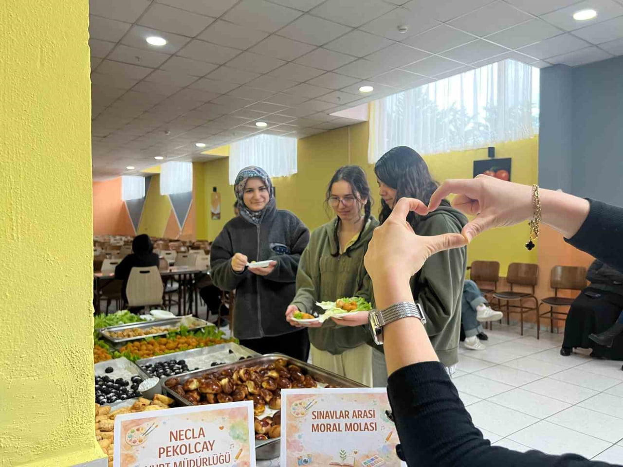 DÜZCE GENÇLİK VE SPOR İL MÜDÜRLÜĞÜNE BAĞLI NECLA PEKOLCAY KIZ ÖĞRENCİ YURDU’NDA, SINAV HAFTASI...