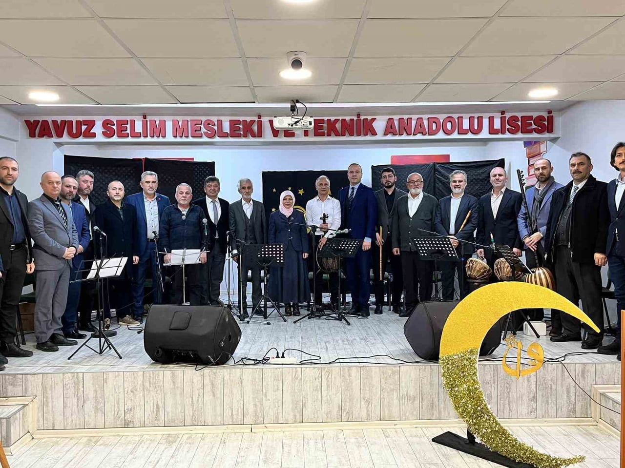 DÜZCE YAVUZ SELİM MESLEKİ TEKNİK VE ANADOLU LİSESİ’NDE “MEVLANA’YI ANMA TASAVVUF MUSİKİSİ...