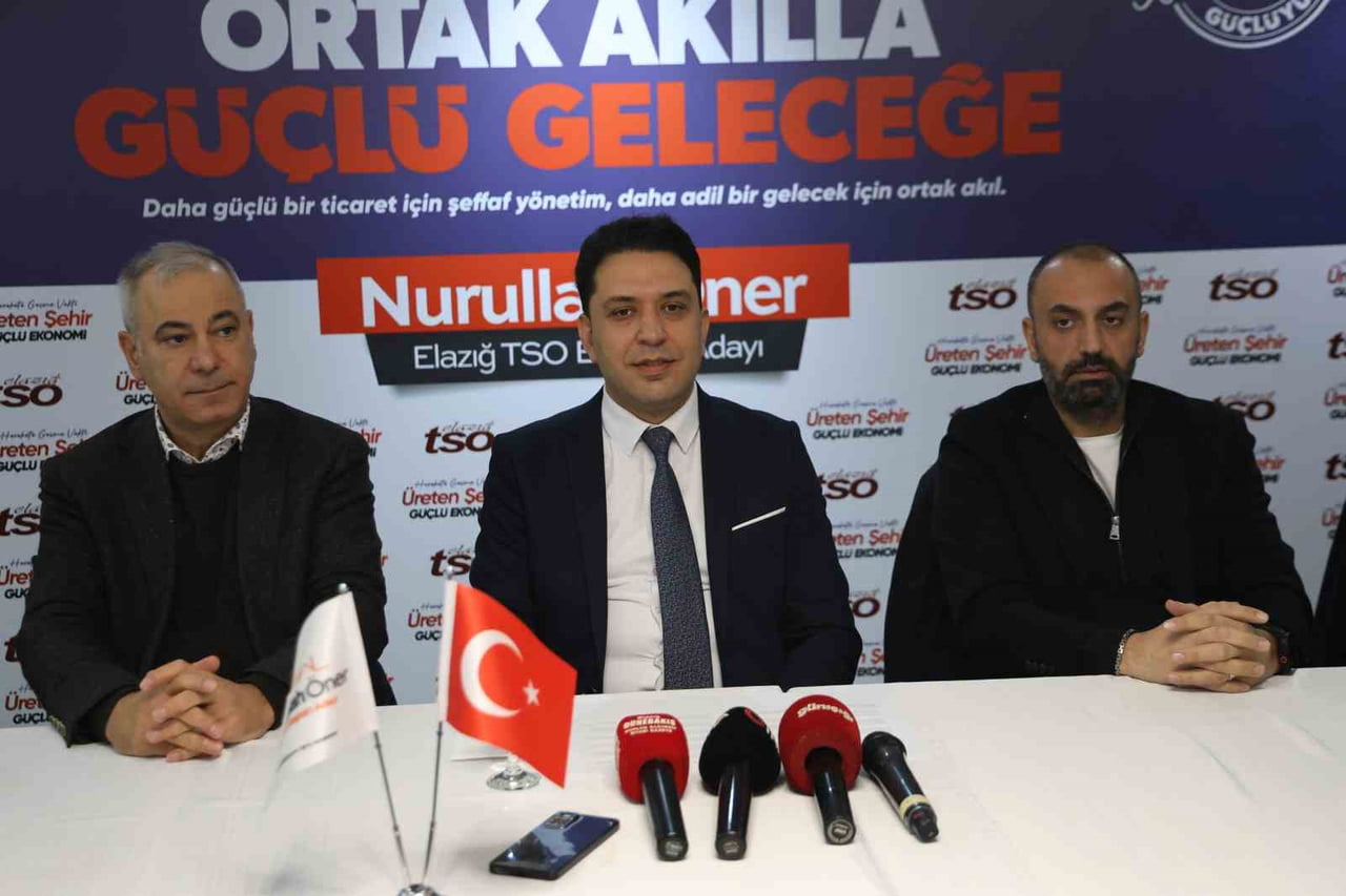ELAZIĞ TSO BAŞKAN ADAYI NURULLAH ÖNER, 10 OCAK ÇALIŞAN GAZETECİLER GÜNÜ DOLAYISIYLA ÖZEL BİR...