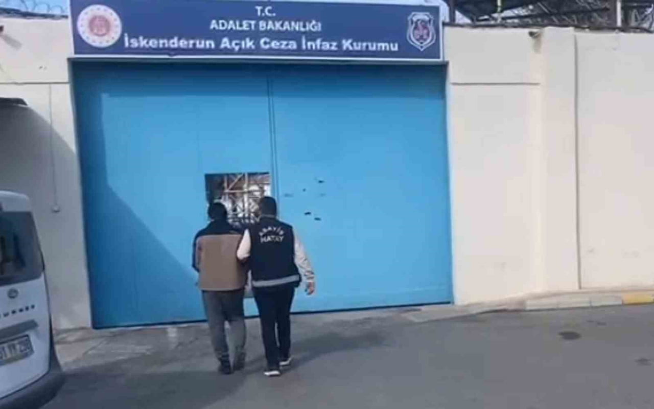 ERZİN’DE HAPİS CEZASI İLE ARANAN ŞAHIS YAKALANDI