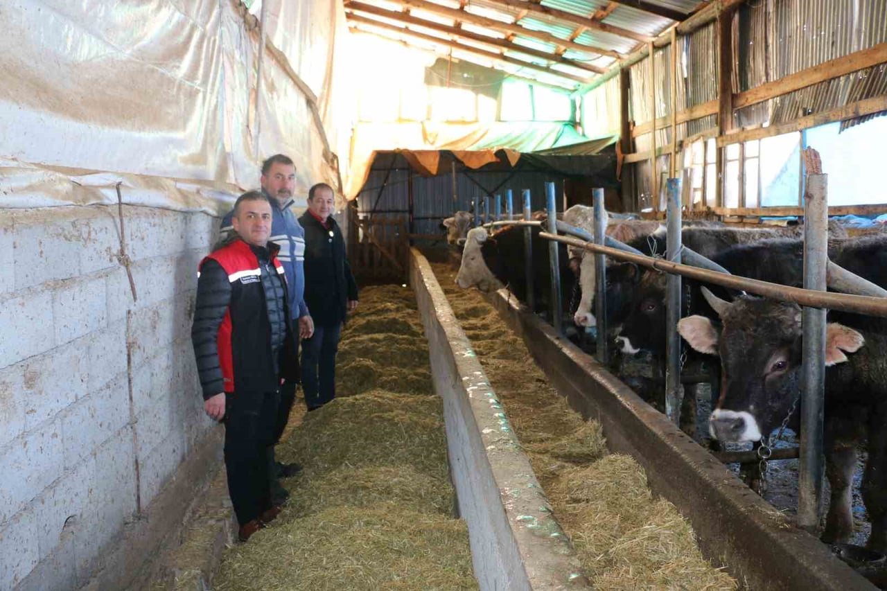 ERZİNCAN’DA AİLE HAYVANCILIK İŞLETMELERİ ZİYARET EDİLDİ