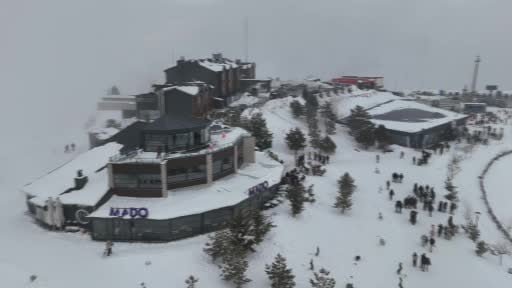 Erzincan Ergan Kayak Merkezi sömestrde doldu taştı