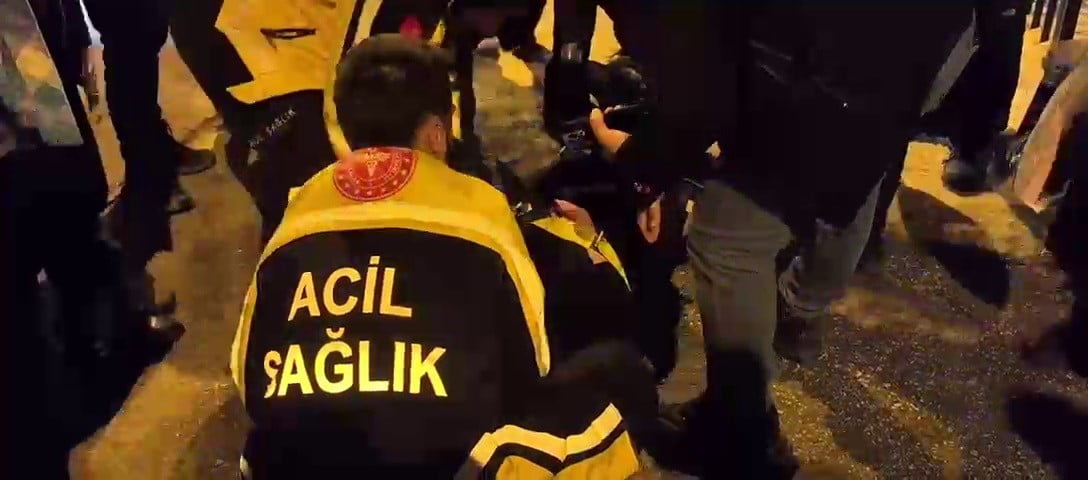 ERZURUM’UN PALANDÖKEN İLÇESİ MÜFTÜ SOLAKZADE MAHALLESİ’NDE BAYGIN HALDE BULUNAN KADIN HASTANEYE...
