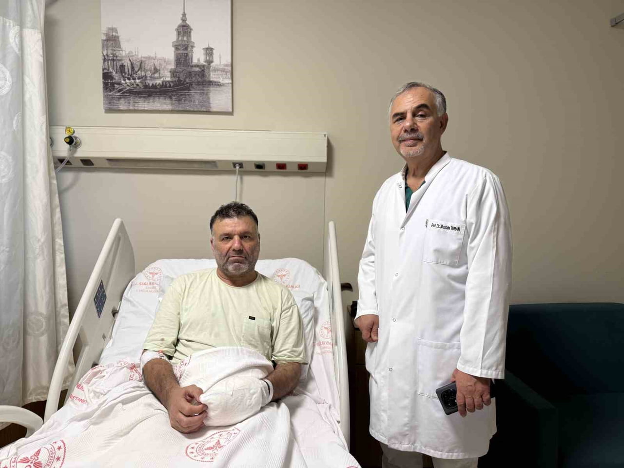 FARİZ AYDIN VE  PROF. DR. MUSTAFA TURAN