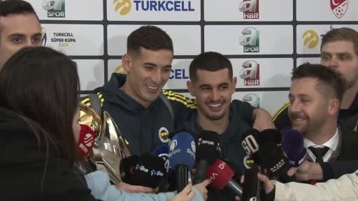 Fenerbahçe'nin milli futbolcusu Mert Müldür, Galatasaray' karşı kazandıkları Turkcell Süper Kupa...