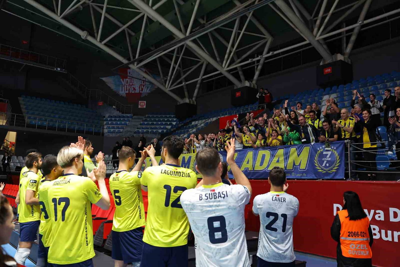 FENERBAHÇE ERKEK VOLEYBOL TAKIMI, 2026 CEV KUPASI 16'LI FİNALLER TURU İKİNCİ MAÇINDA SAHASINDA...