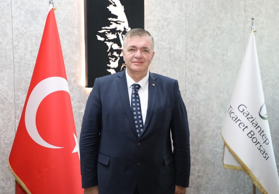 GAZİANTEP TİCARET BORSASI (GTB) YÖNETİM KURULU BAŞKANI MEHMET AKINCI, KENTİN 2025 YILI İHRACATININ...